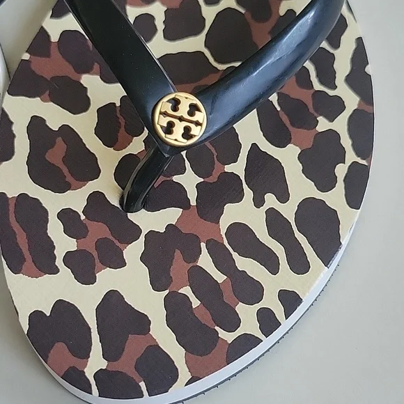 NEW TORY BURCH CHELSEA FLIP FLOPS SIZE 9 - Picture 7 of 15
